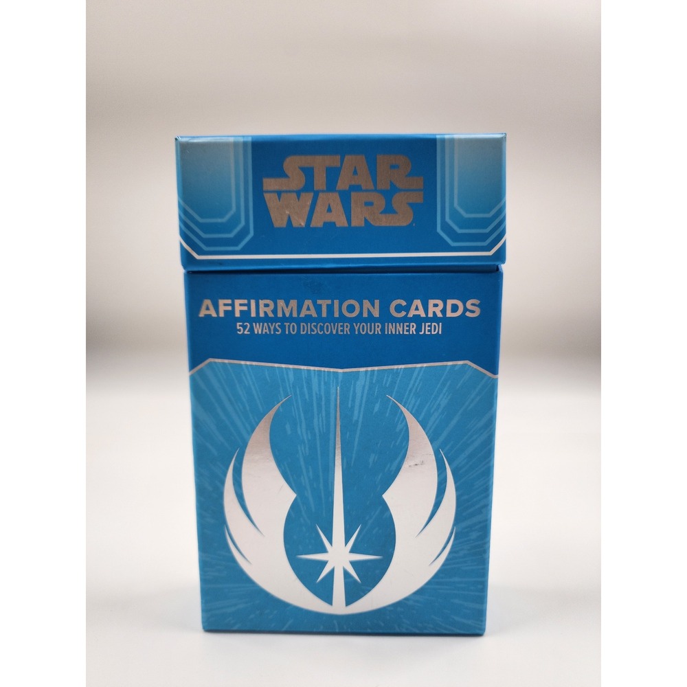 Star Wars Affirmation Cards 52 Ways to Discover Your Inner Jedi Marc Sumerak Box
